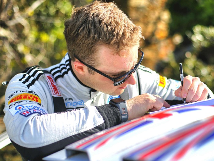 Phil Hall signing an autograph